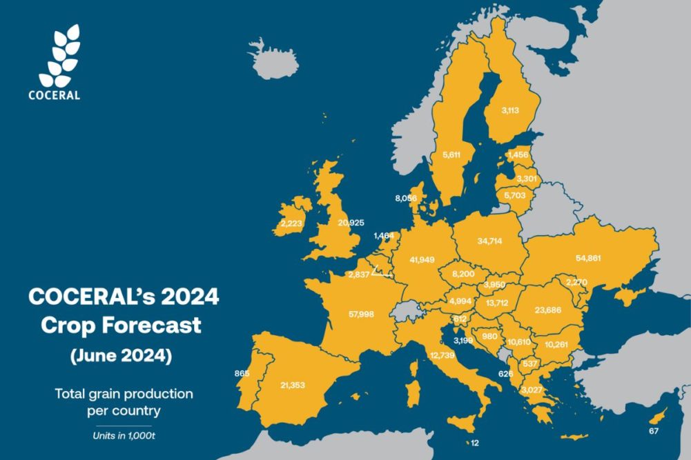 COCERAL mejora las perspectivas de cereales de la UE